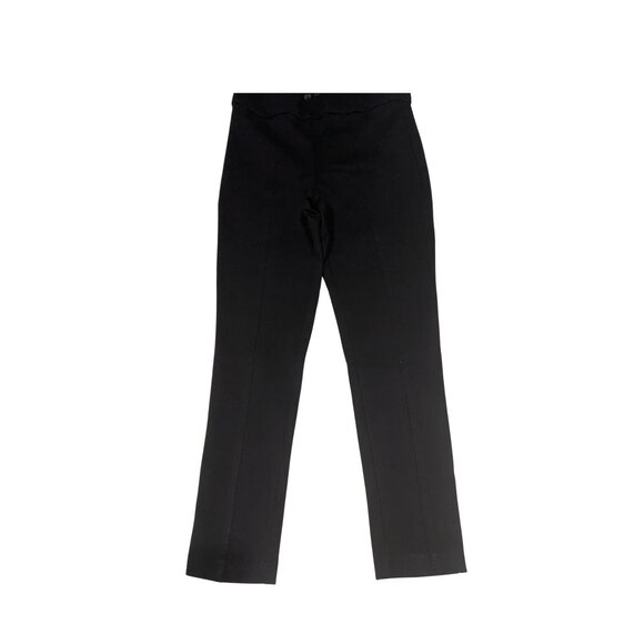 Anne Klein Black Ponte Slim Pull-On Ankle Pants – Size S (EUC) - Picture 2 of 5